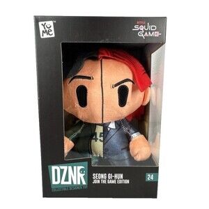 SQUID GAME YuMe 7" DZNR Collectible Plush "SEONG GI-HUN"  NEW